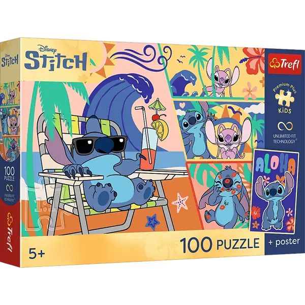 PUZZLE 100 PremPlus Kids Plażowe dni 16553