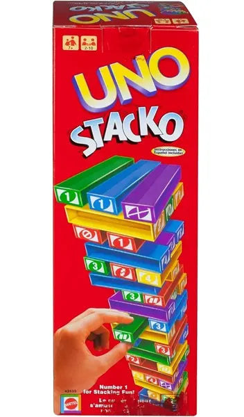 Uno - Gra Stacko Jenga Block Game