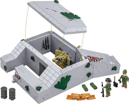 Historical Collection WWII - German Bunker Regelbau 667 - 642 klocki