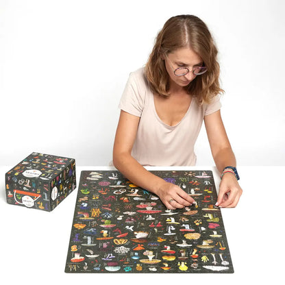 Puzzlove grzyby 1000 elementów puzzle rodzinne