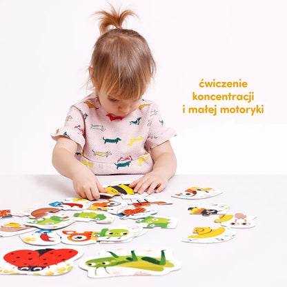 CzuCzu Puzzle Robaczki czworaczki 2+