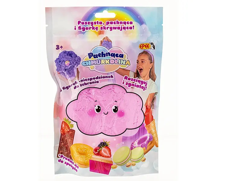 Pachnąca Chmurkolina Deserki – 1pack z figurką – czekolada truskawkowa