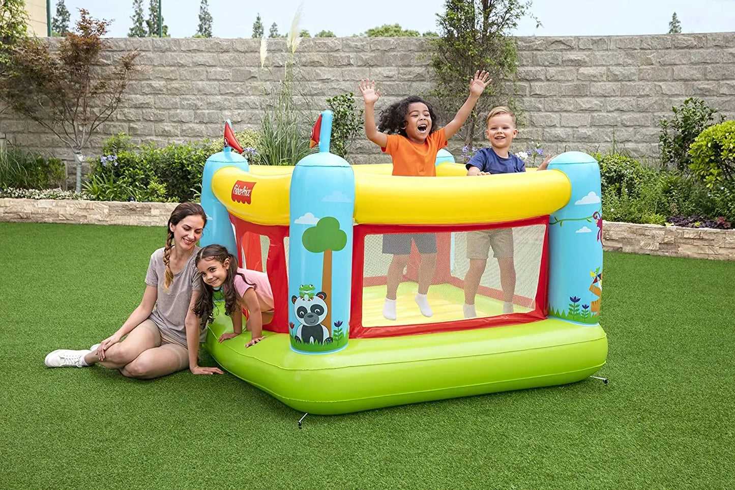 Trampolina Fisher-Price 175x173x135cm B93553