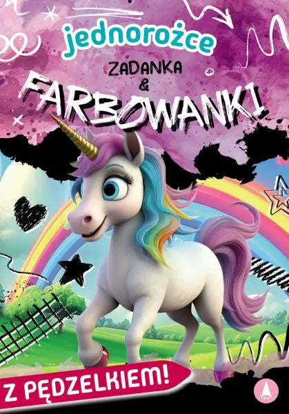 Zadanka i farbowanki: Jednorożce