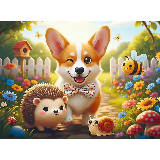 PUZZLE 30 Dzień z Corgim 18347