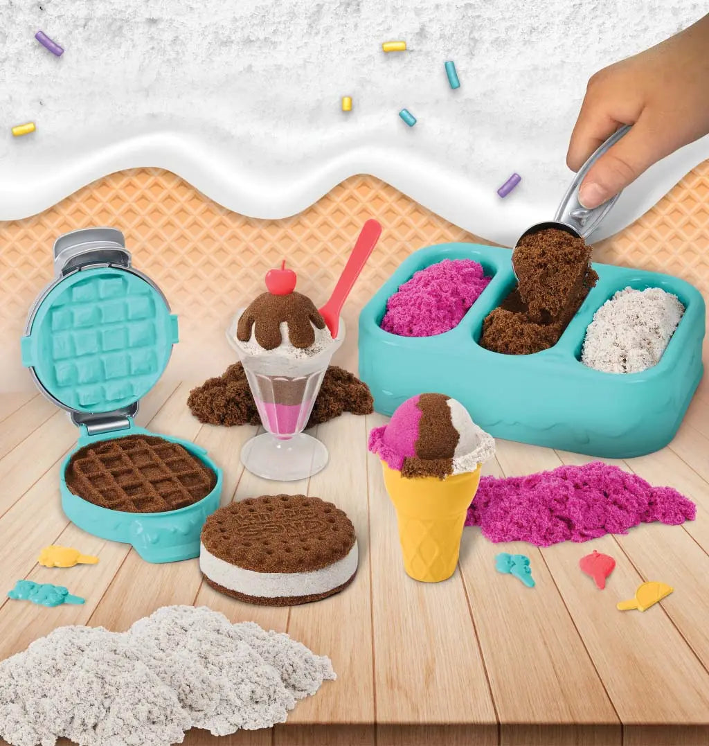 Kinetic sand zestaw ice cream