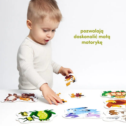 CzuCzu Moje pierwsze puzzle Maluchy 2+