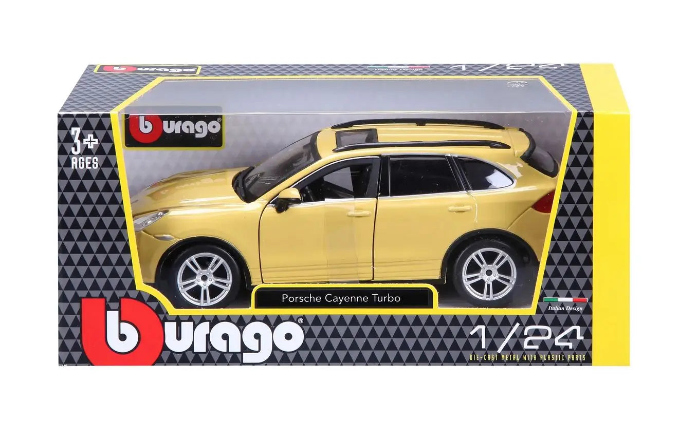 BBU 1:24 PorscheCayenne Turbo yellow 21056YL 10565