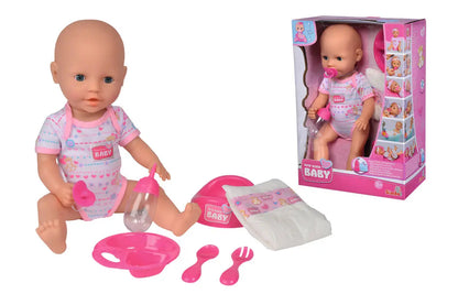 New born baby bobas 38 cm z akcesoriami