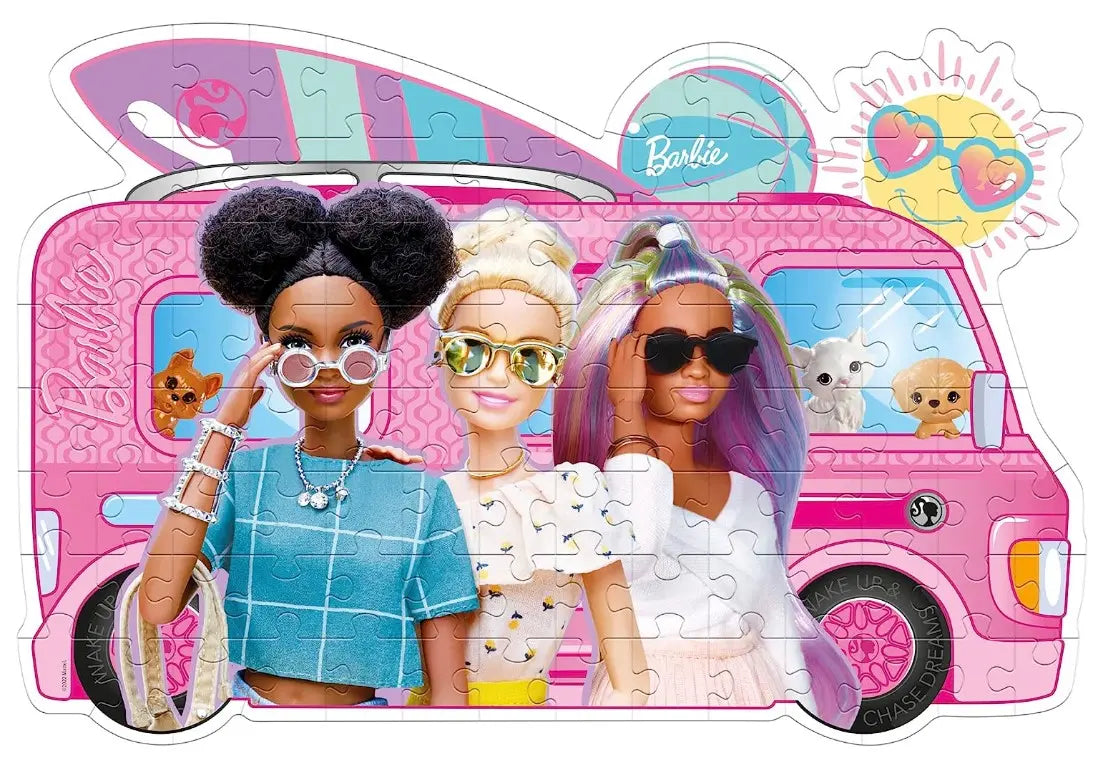 Puzzle Shape Barbie 104 elementy