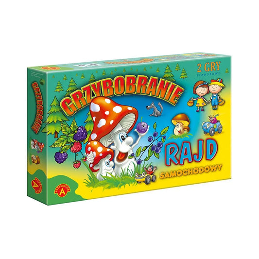 Grzybobranie rajd samochodowy