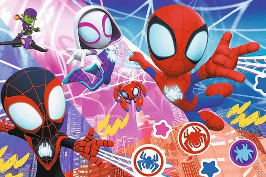 PUZZLE 60 Bohaterska przygoda - Spidey