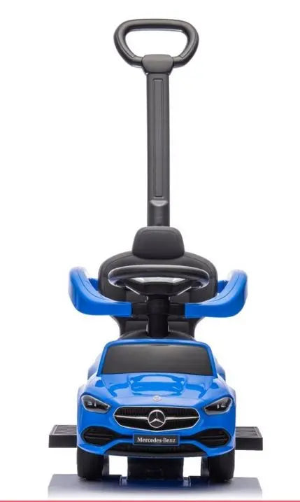 Jeździk z rączką Mercedes blue 6106 27157