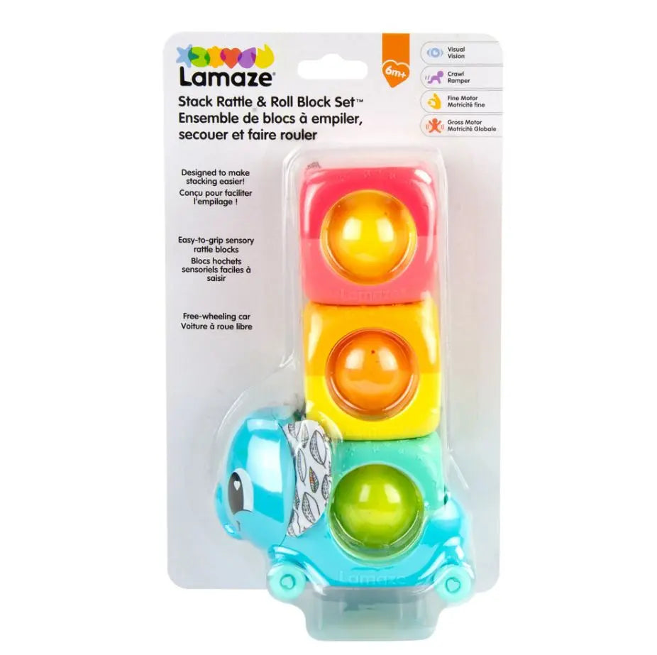 Lamaze wieża klocki sensoryczne