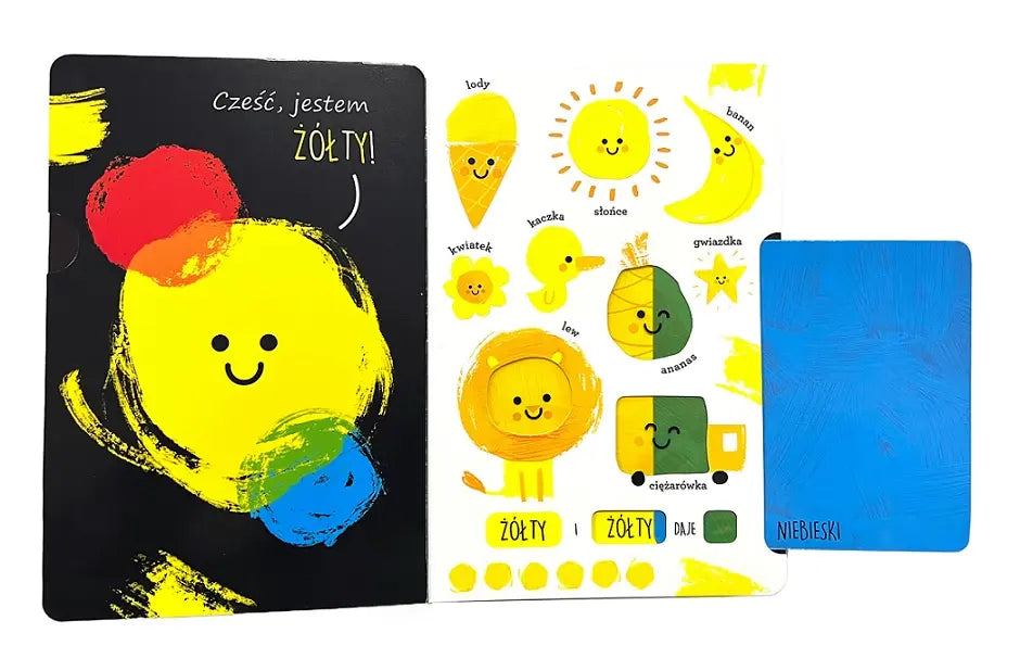 Książeczka edukacyjna- Mieszam kolory