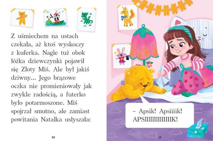 Opowiadania do nauki czytania - Złoty miś