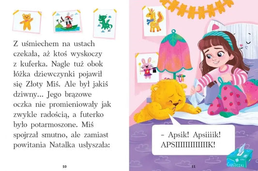 Opowiadania do nauki czytania - Złoty miś