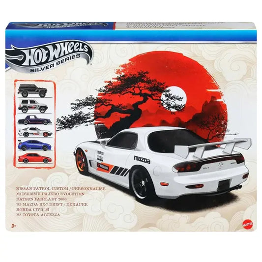 Hot Wheels, Streets of Japan 6 pak Silver series