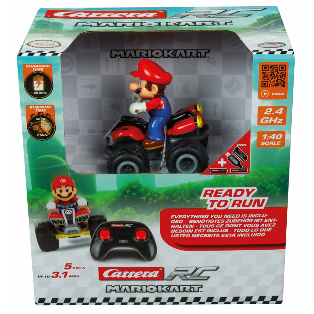 CARRERA 1:40 Mario Kart quad 2,4GHz 370400020