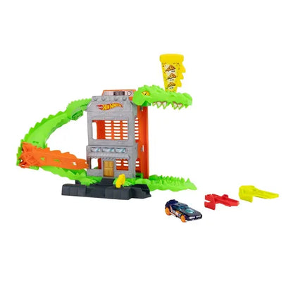 Hot Wheels Krokodyl - atak na pizzerię zestaw
