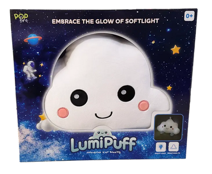 LumiPuff - Świecąca poduszka w kształcie chmurki