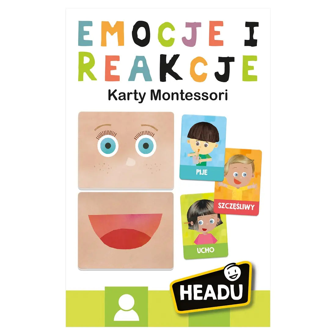 Montessori gra emocje i działania 1-4 lata