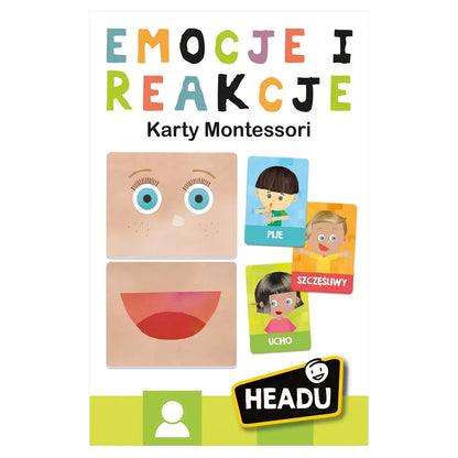 Montessori gra emocje i działania 1-4 lata