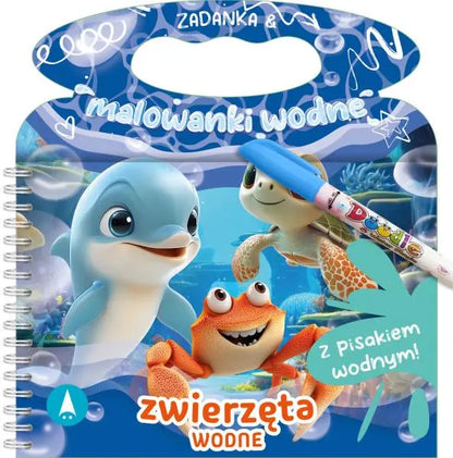 Zadanka i malowanki wodne. Zwierzęta wodne