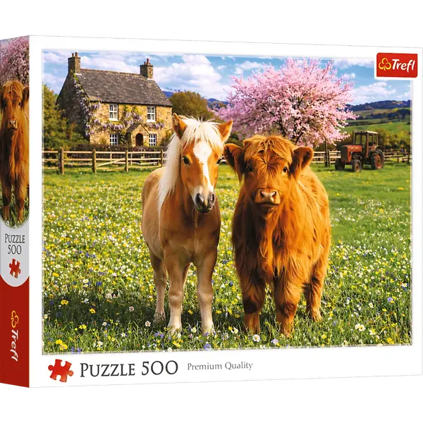 PUZZLE 500 Przyjaciele na farmie 37570