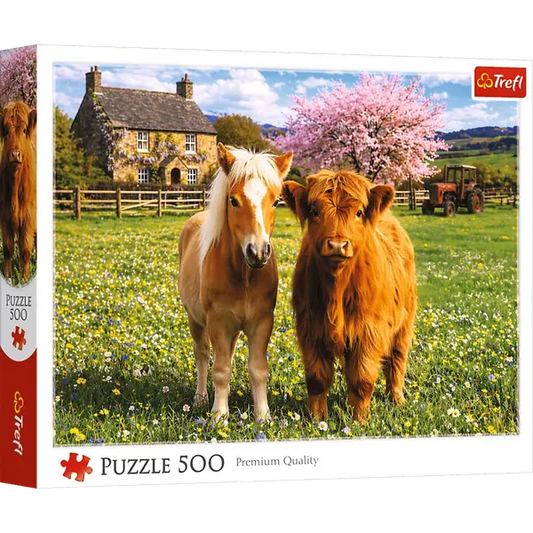 PUZZLE 500 Przyjaciele na farmie 37570