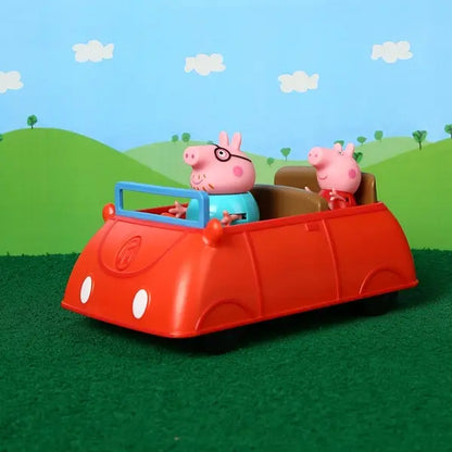 Świnka Peppa auto rodzinne + 2 figurki