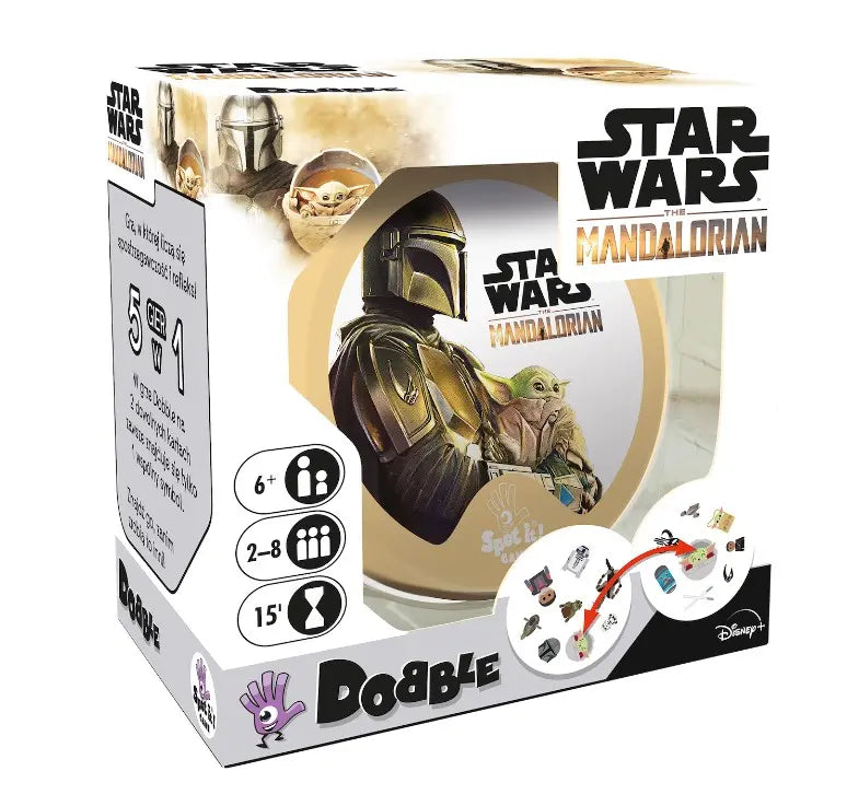 Gra dobble star wars: mandalorian