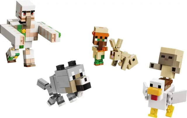Lego Minecraft - Atak kurzego jeźdźca na pustyni