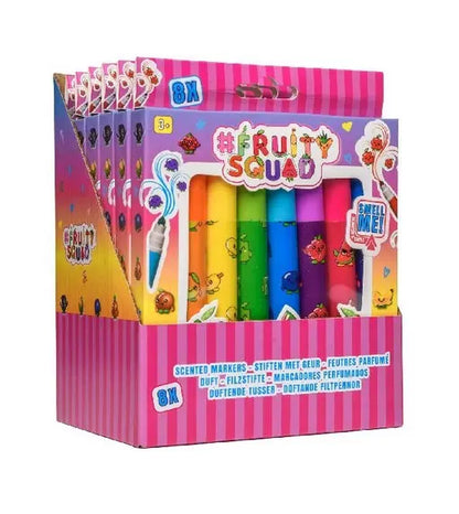Fruity squad pachnące mega pisaki 8 szt