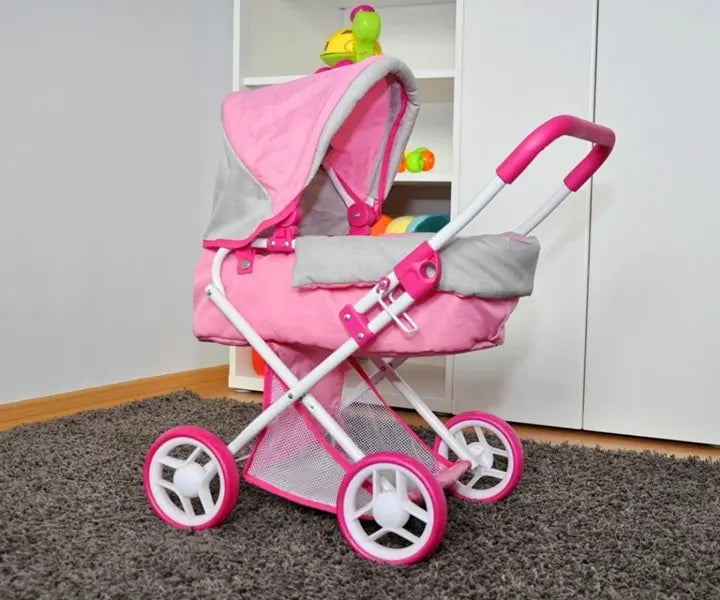 Wózek dla lalek Alice prestige pink