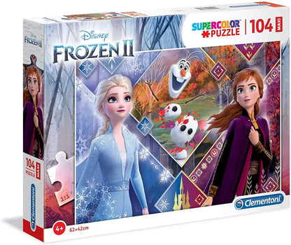 Puzzle 104 maxi 2 kraina lodu 2