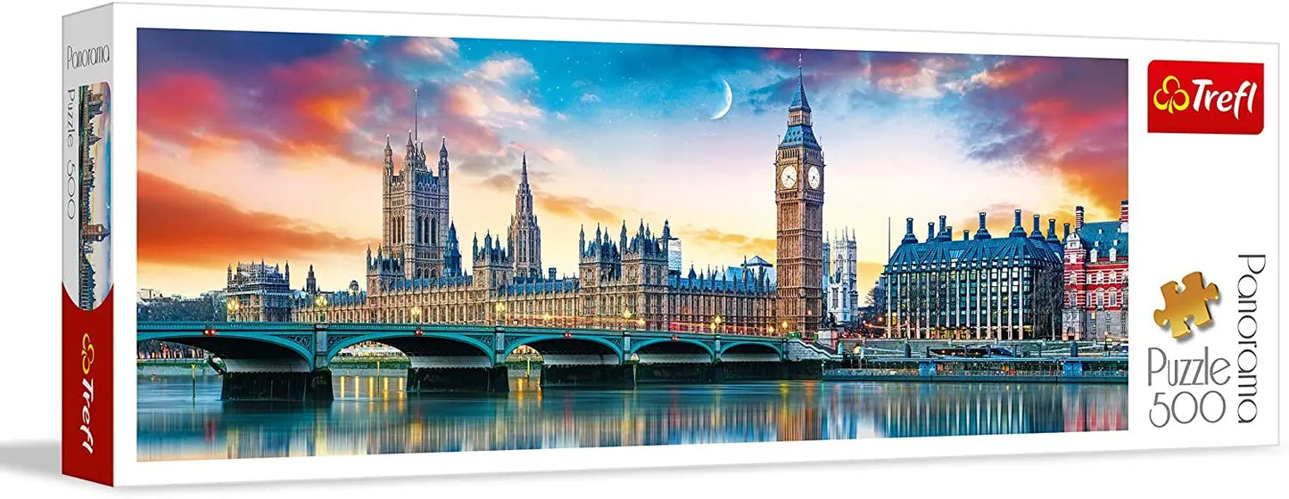 PUZZLE 500 Panorama BigBen, pałac Westmin. 29507