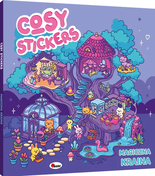 Wyklejanka - Cosy Stickers. Magiczna kraina
