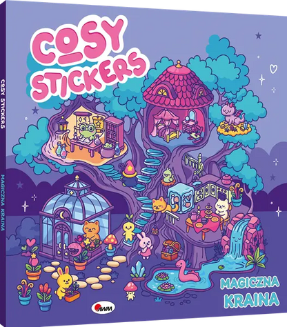 Wyklejanka - Cosy Stickers. Magiczna kraina