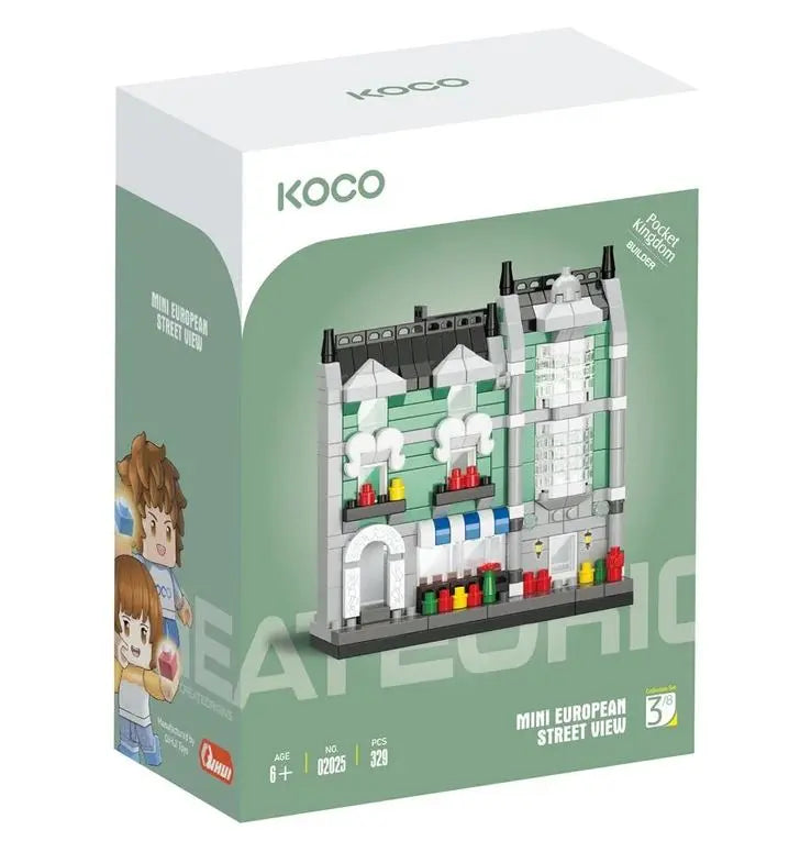 Klocki koco warzywniak 329 elementów