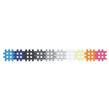 Klocki waffle mini 140szt wzór 3 09065