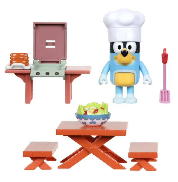 Bluey mini zestaw Podwórko
