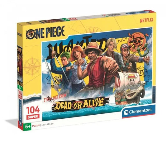 Puzzle 104el. Super One Piece Netflix