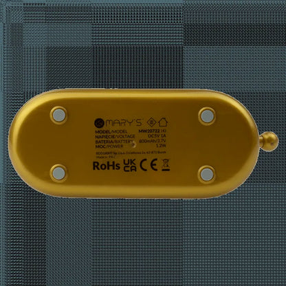 Lampka nocna LED - Toster żółty