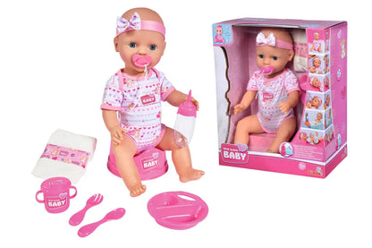 New born baby lalka funkcyjna 43cm