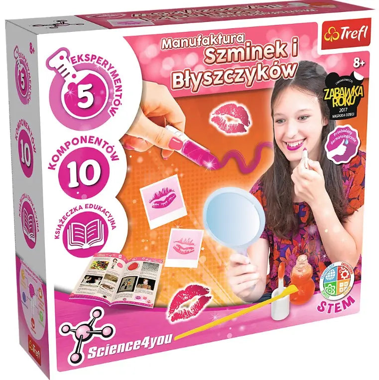 Trefl Science4You Pracownia szminek i błyszczków zestaw medium