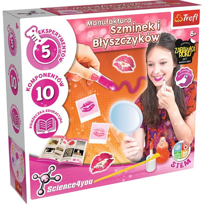 Trefl Science4You Pracownia szminek i błyszczków zestaw medium