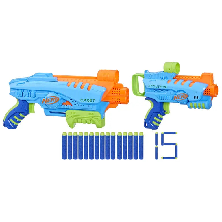 Nerf Elite Junior - Dwie wyrzutnie Ultimate Starter Set + strzałki