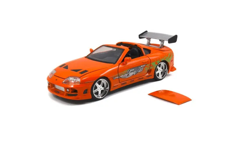 Szybcy i Wściekli - Toyota Supra orange 1995 1:24