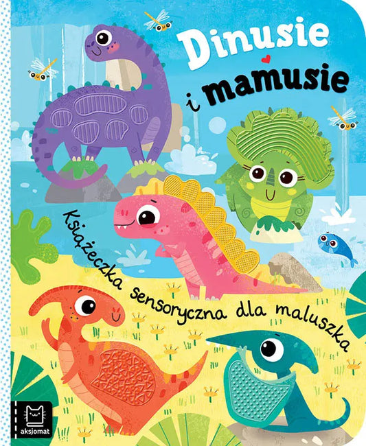 Dinusie i mamusie Książeczka sensor.dla mal.37064